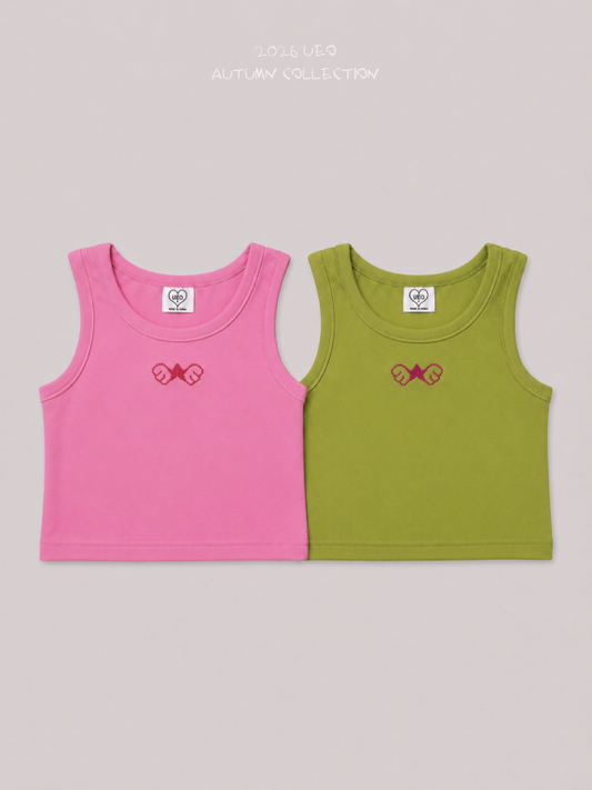 韓國童裝 26秋| UE13 Star Layered Tank Top 背心 (90-130)