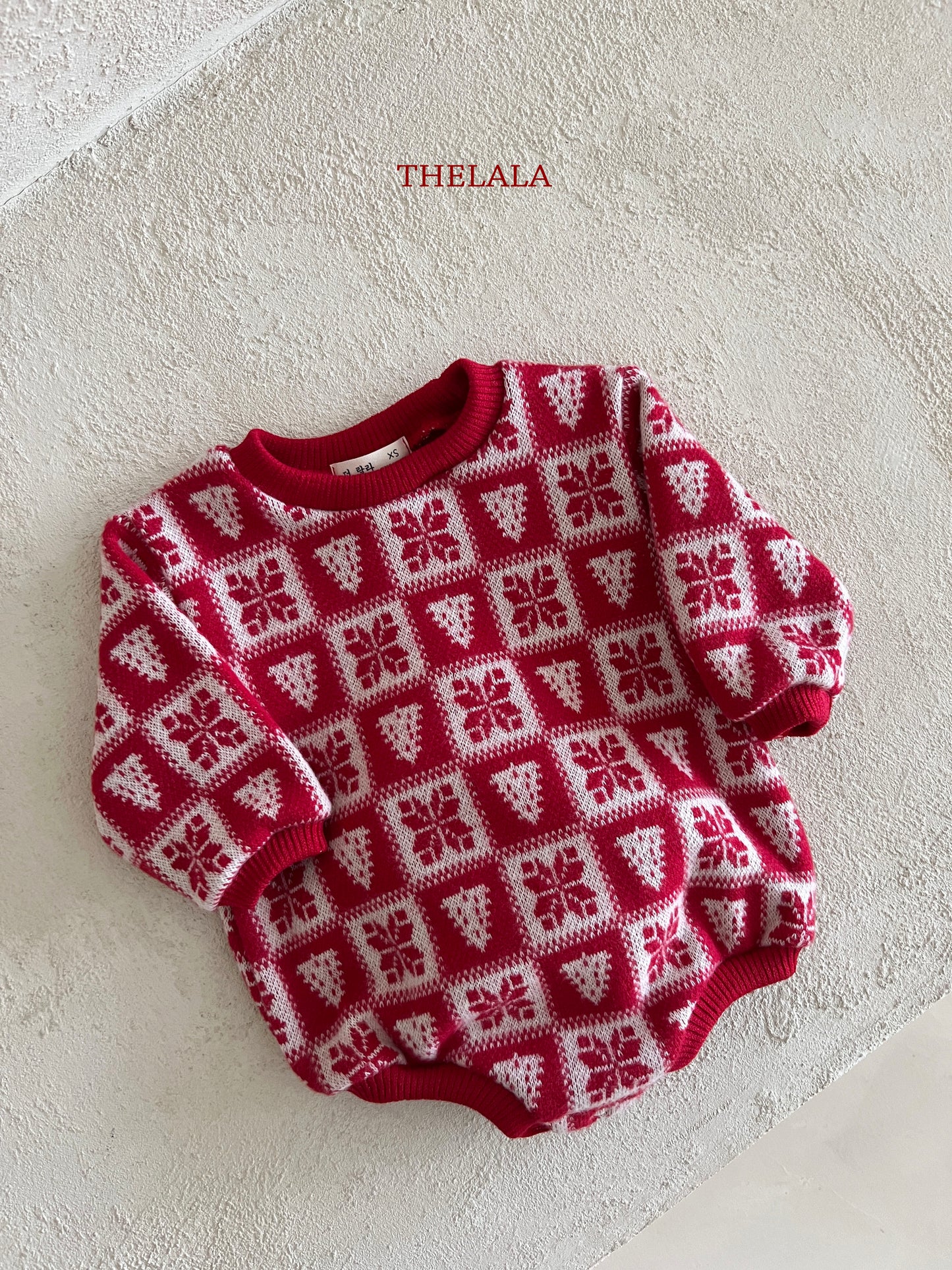 韓國童裝 25秋冬 | LA25401 Merry Baby Suit