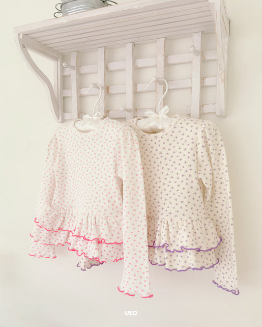 韓國童裝 26春 | UE25 Spring Frill T-Shirt (90-125cm)