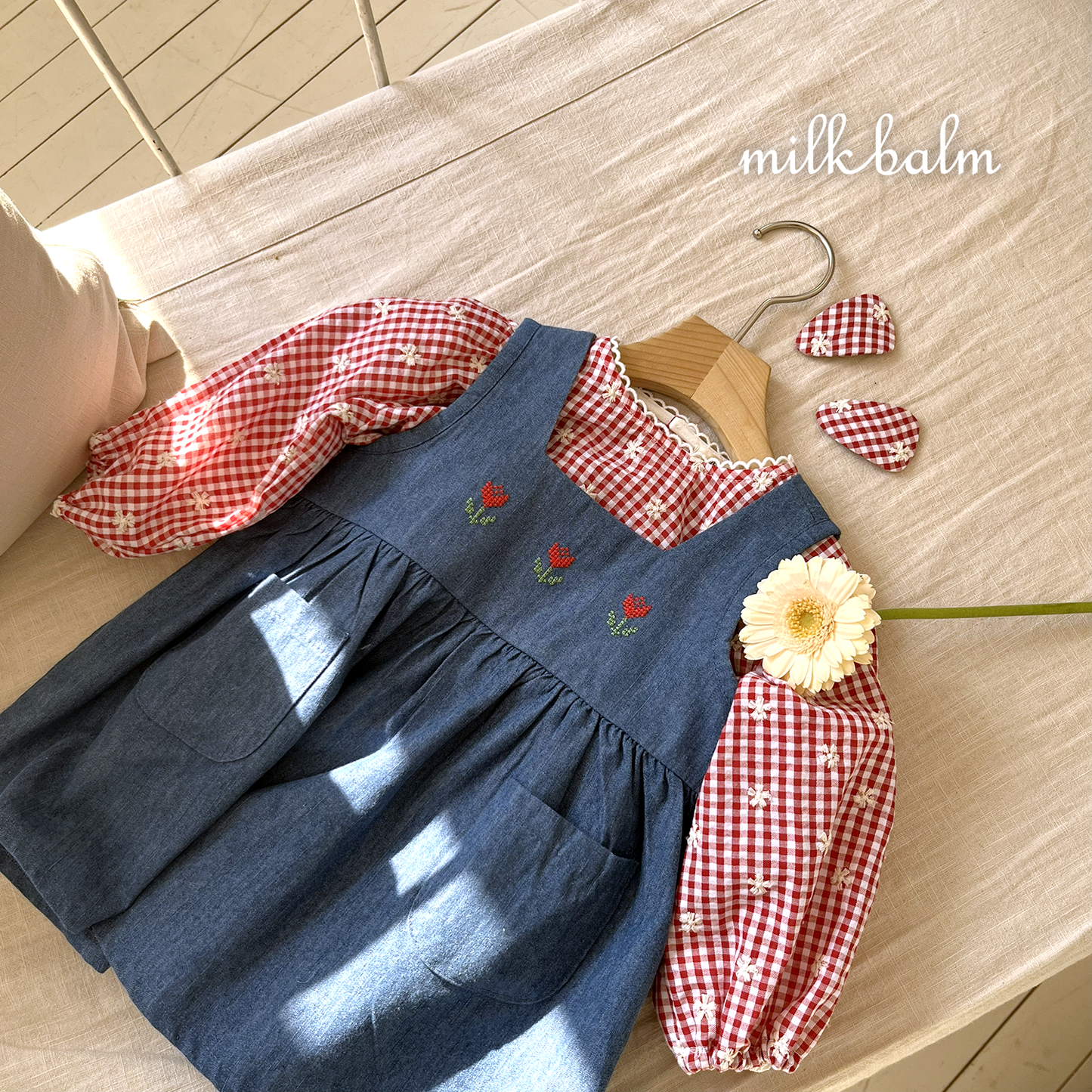 韓國童裝 26春 | MK26101 Spring Blossom Tops