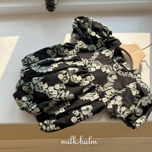 韓國童裝 26SS| MK15 Rosa Embroidery Suit (75-90cm)