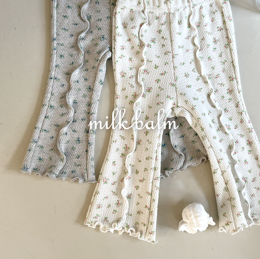 韓國童裝 26SS| MK22 Vintage Flower Pants (75-125cm)