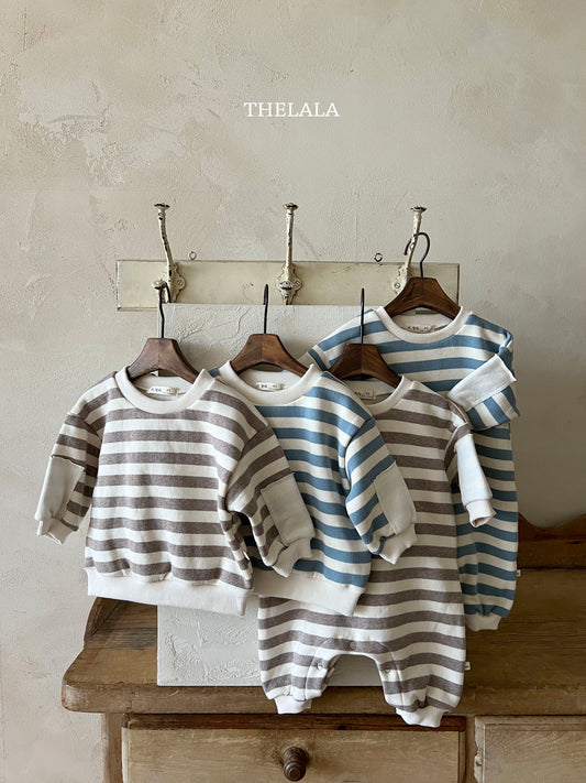 韓國童裝 25秋冬 | LA25426 Stripe MTM (Baby & Kids)