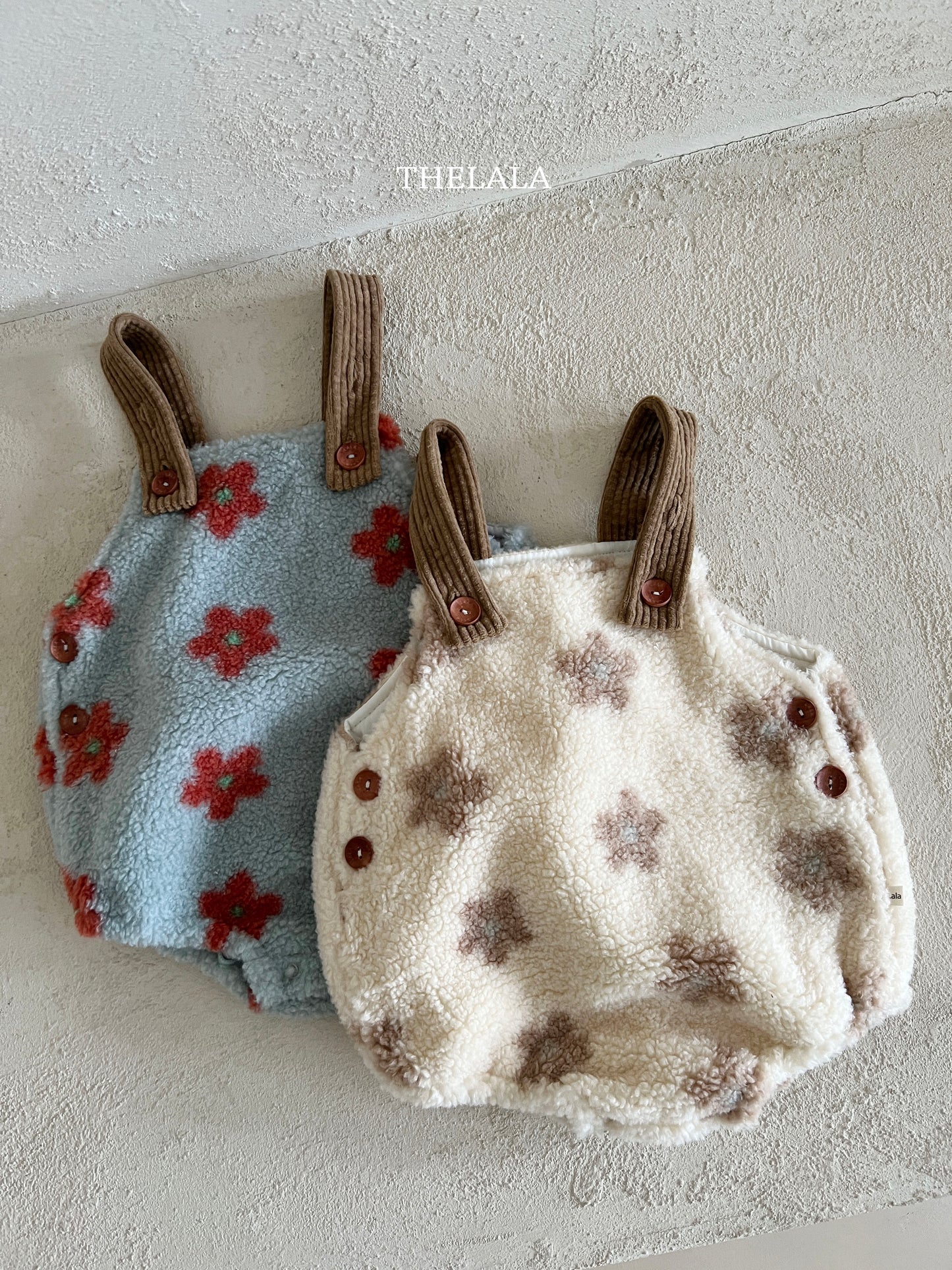 韓國童裝 25秋冬 | LA25413 Flower Baby Suit