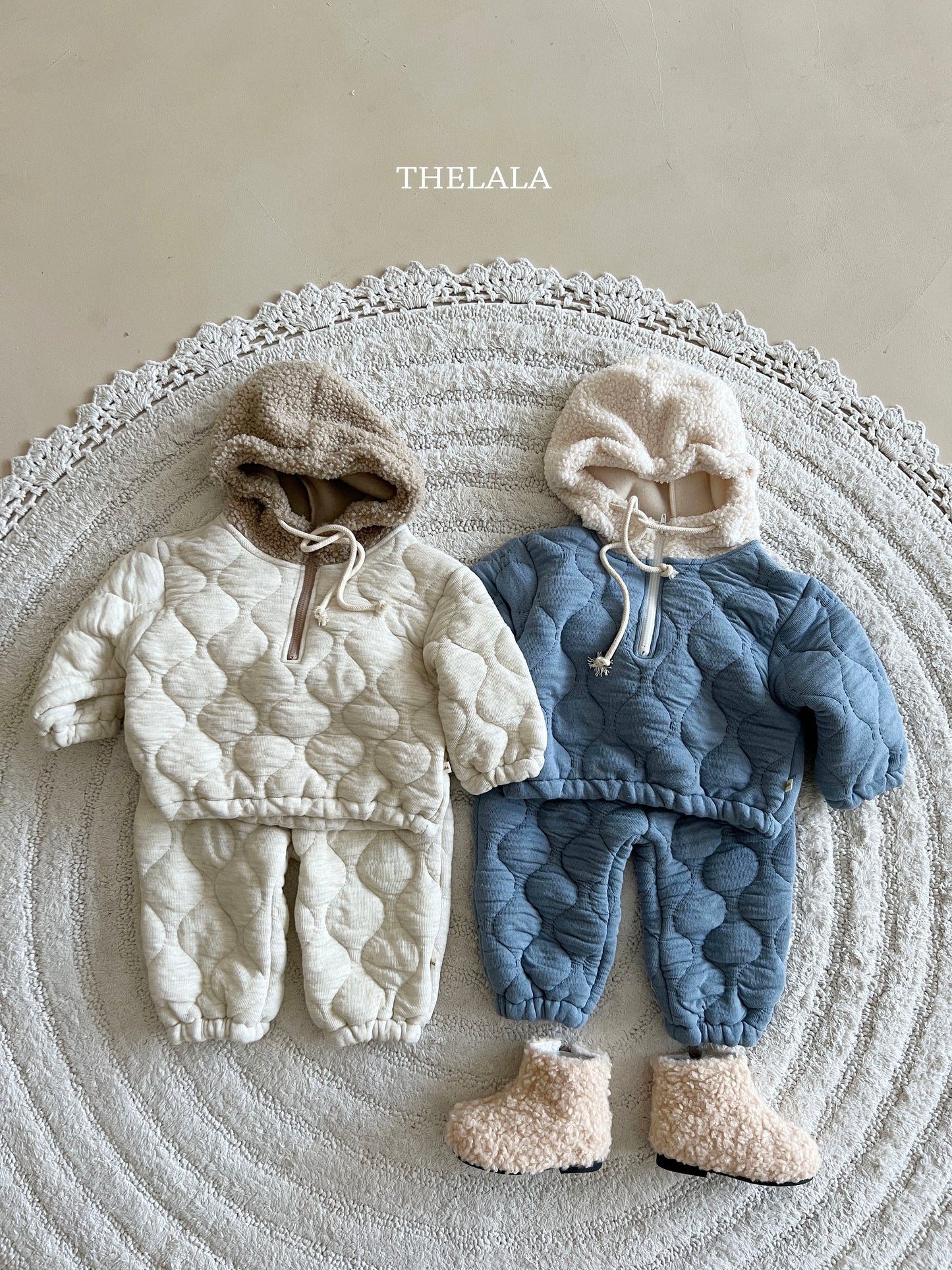 韓國童裝 25秋冬 | LA25434 Hooded Tee (Baby & Kids)