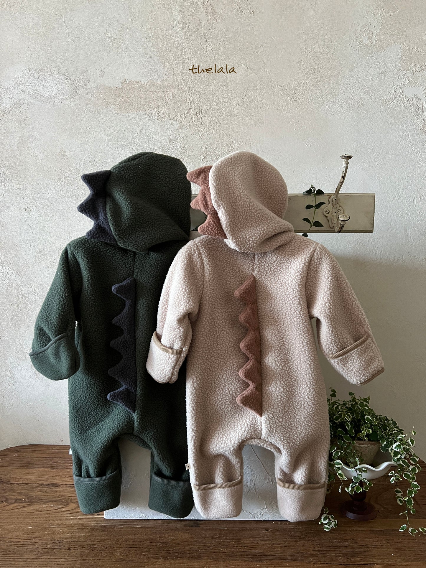 韓國童裝 25秋冬 | LA25438 Winter Dino Baby Suit