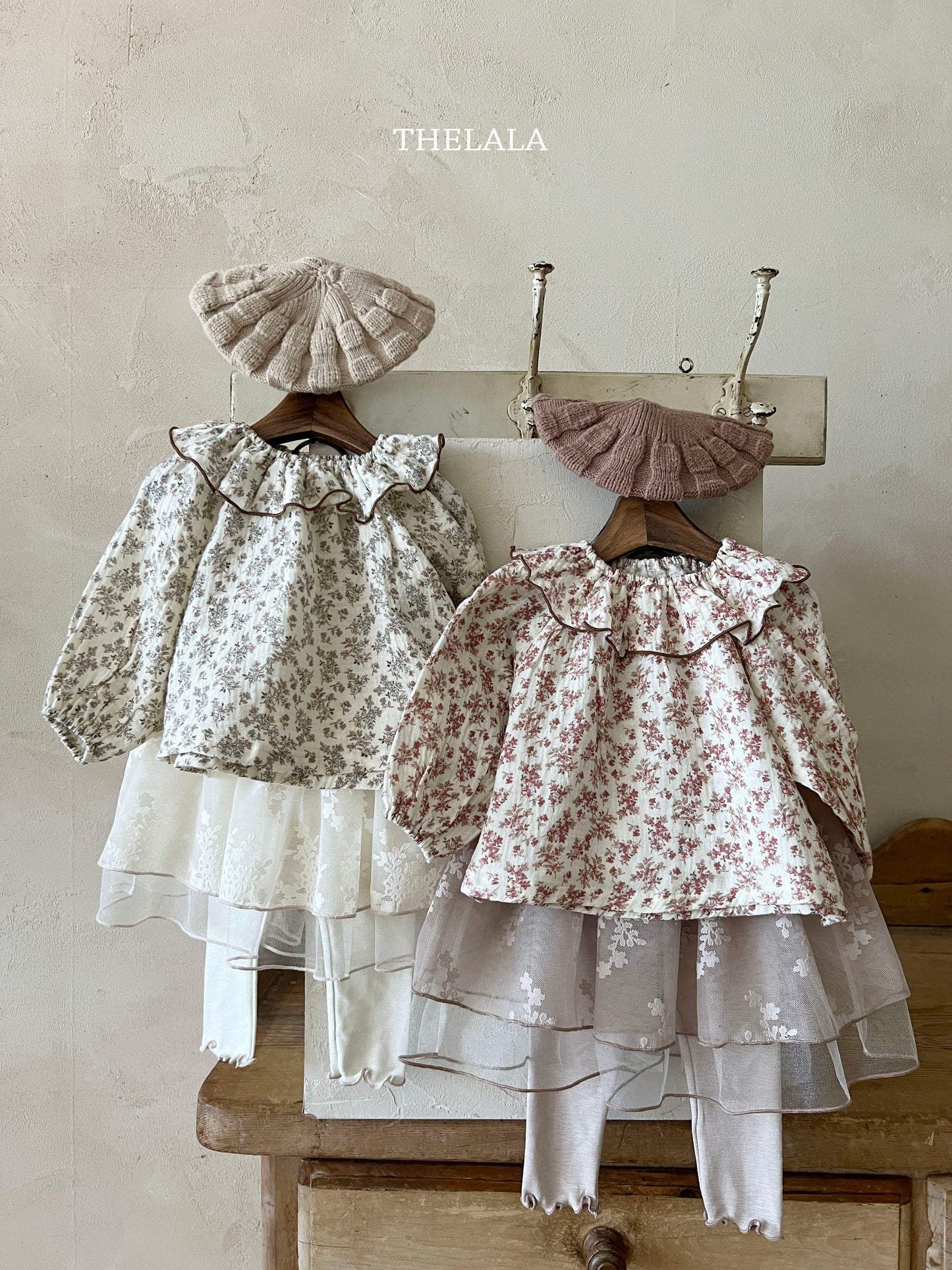 韓國童裝 25秋 | LA25322 Kids Blouse (Baby and Kids)