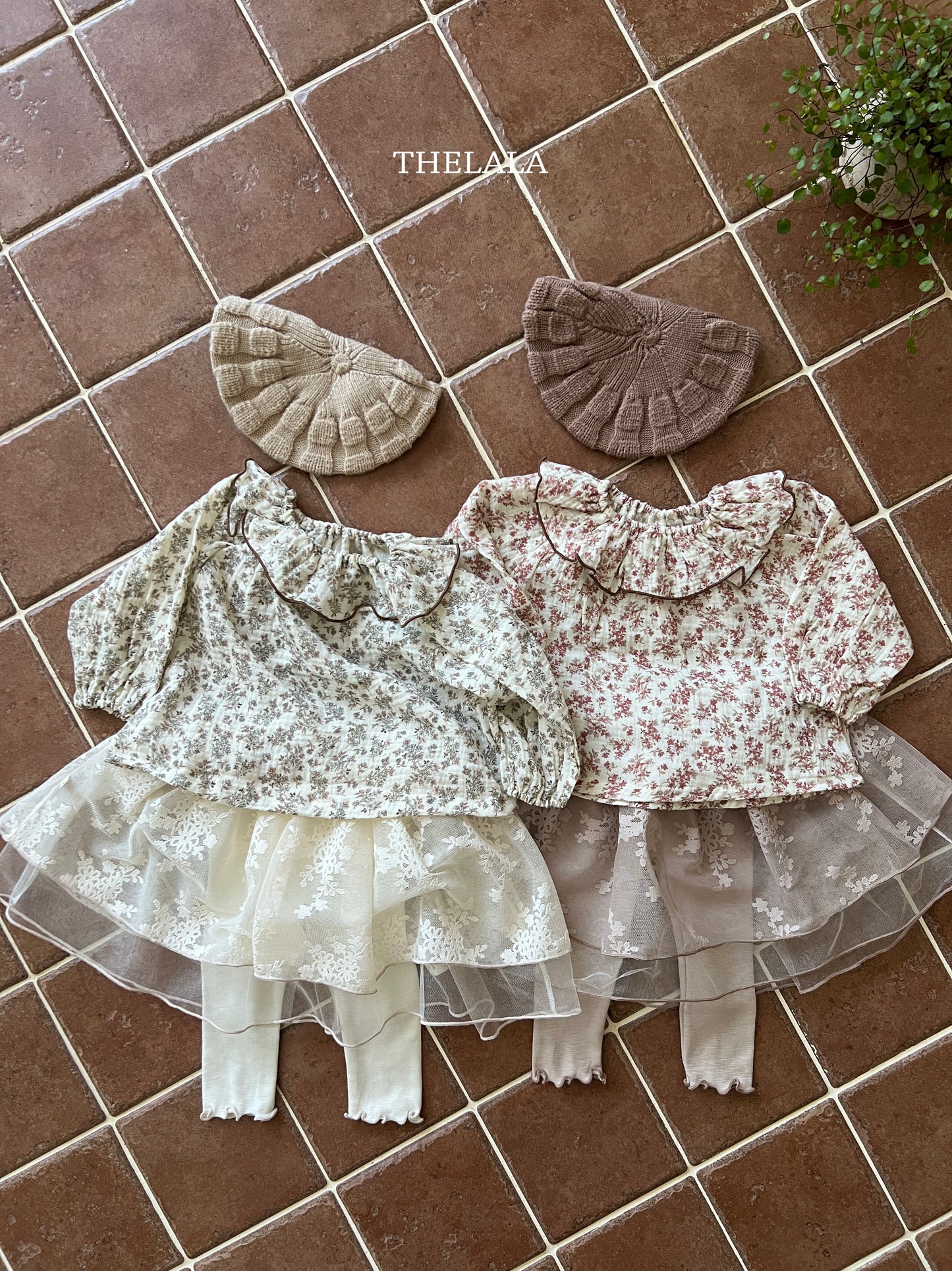 韓國童裝 25秋 | LA25322 Kids Blouse (Baby and Kids)