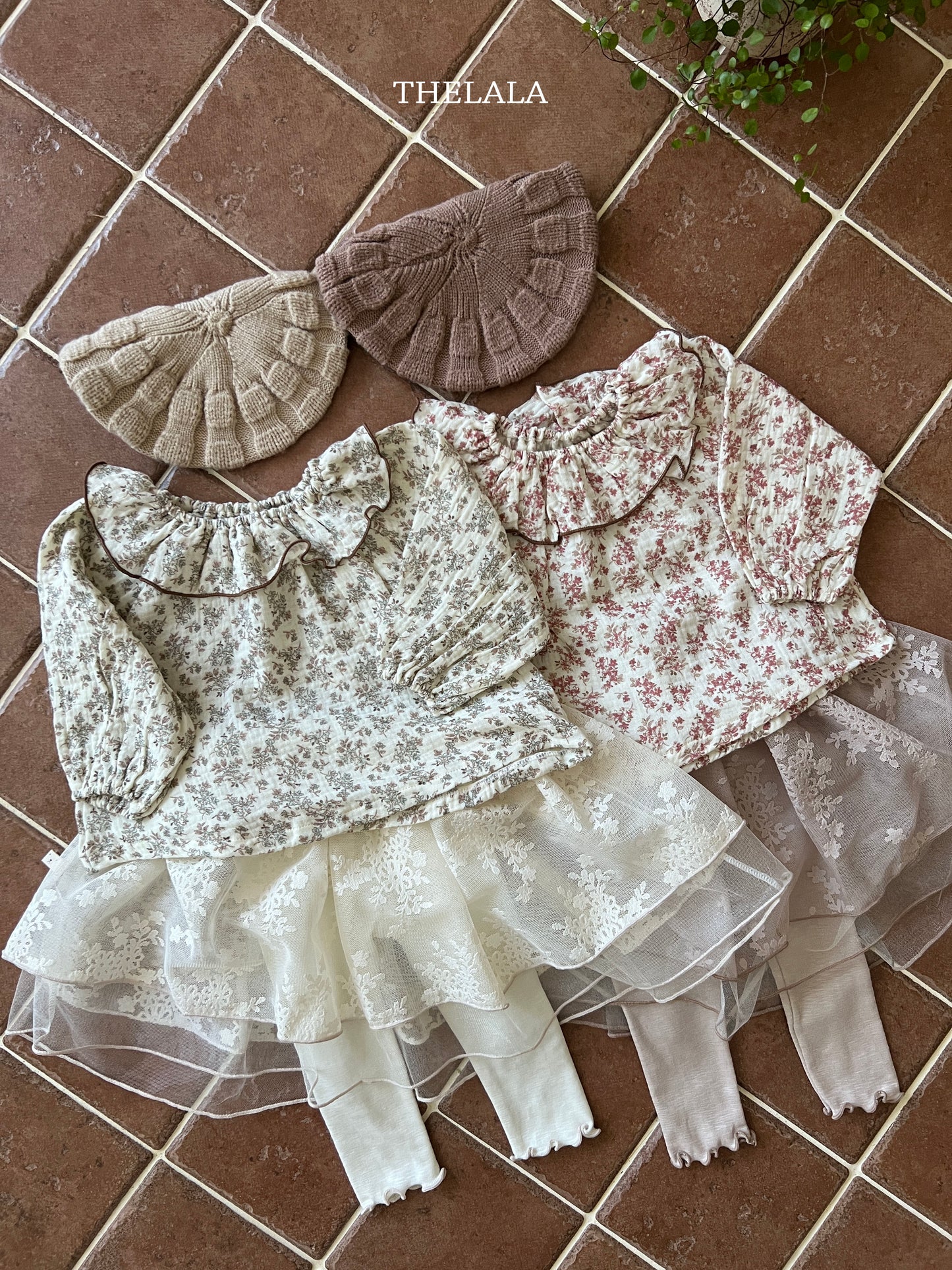 韓國童裝 25秋 | LA25322 Kids Blouse (Baby and Kids)