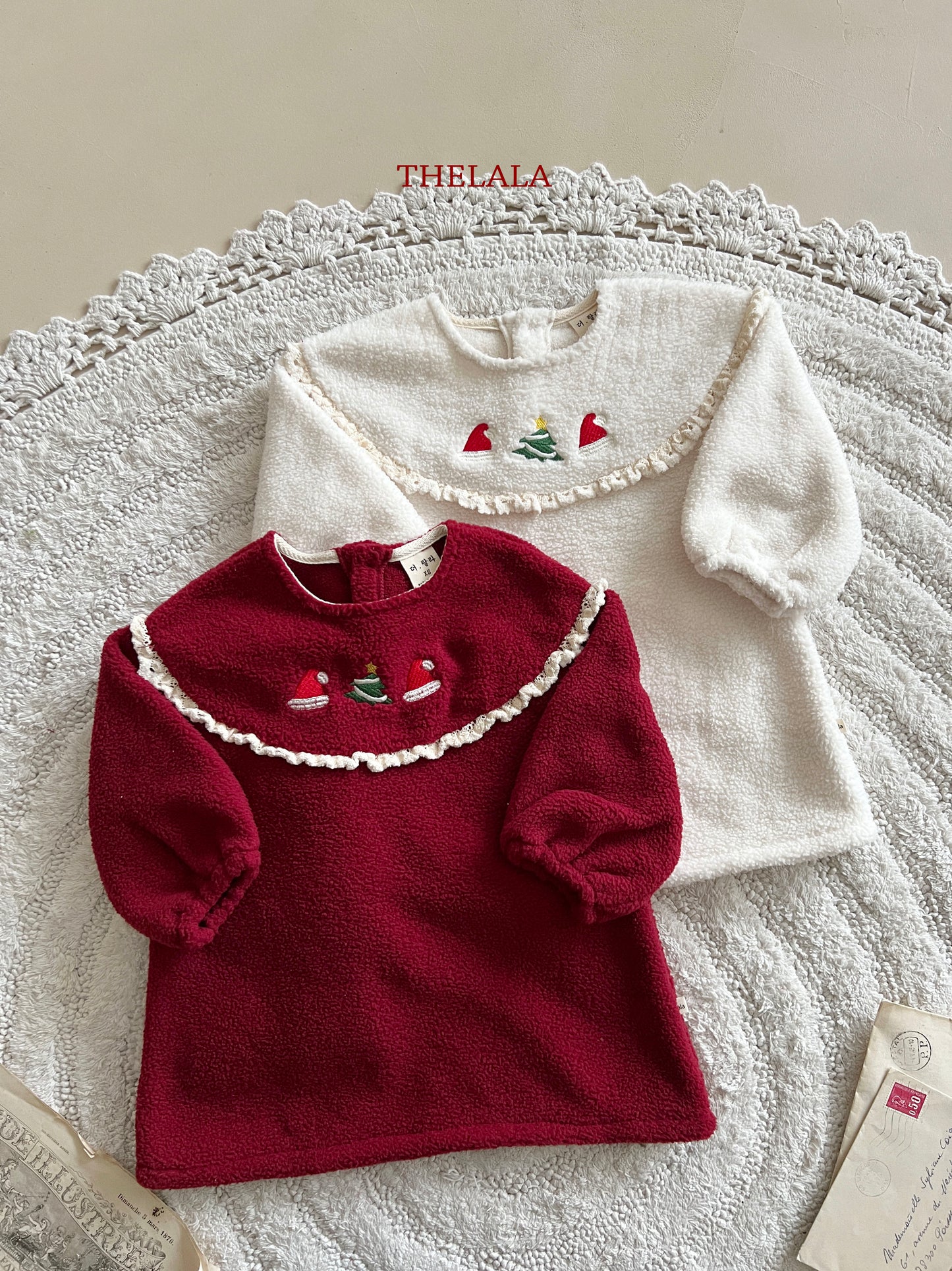 韓國童裝 25秋冬 | LA25405 Santa OPS (Baby & Kids)