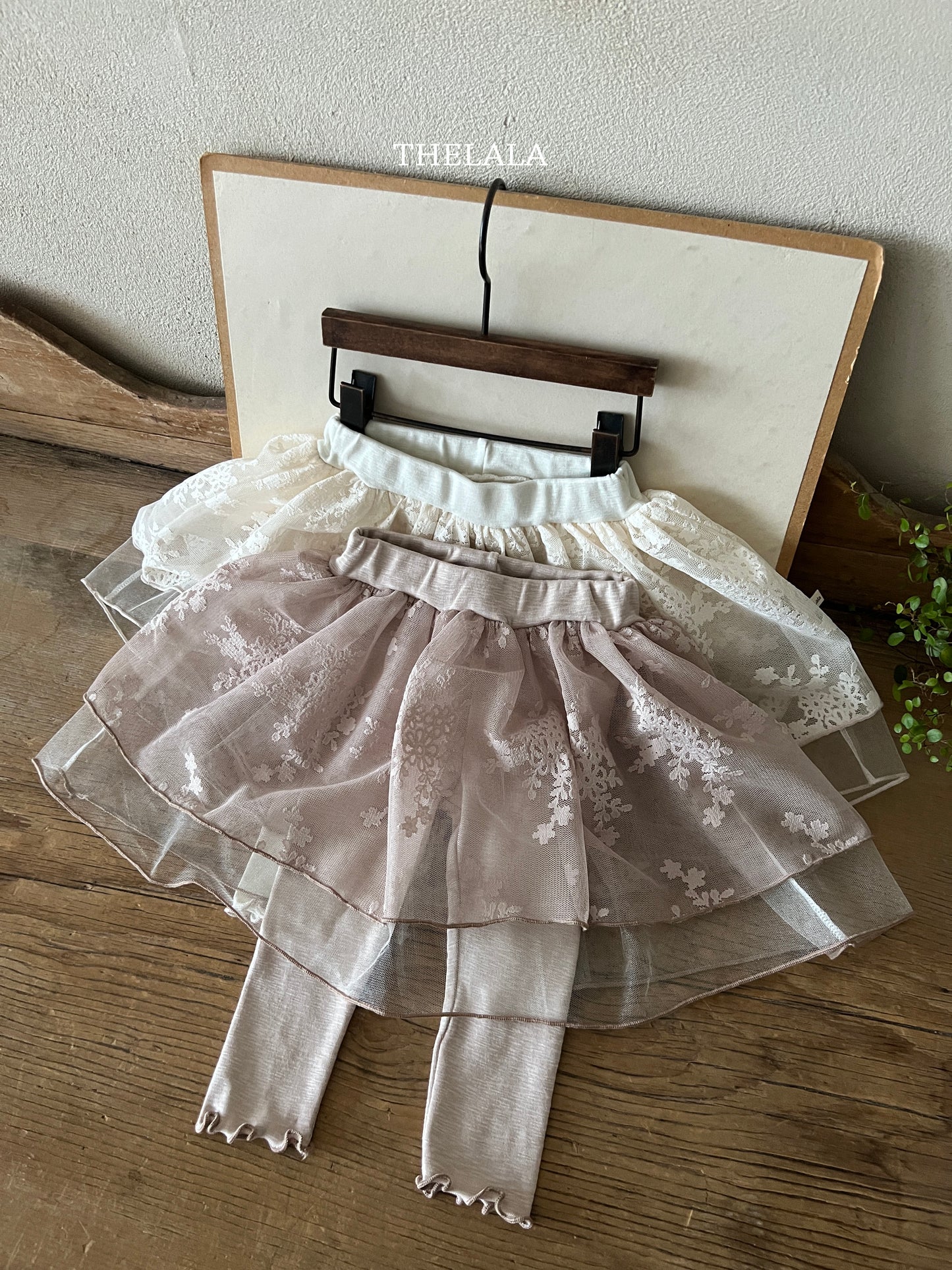 韓國童裝 25秋 | LA25344 Kids Skirt Leggings (Baby and Kids)