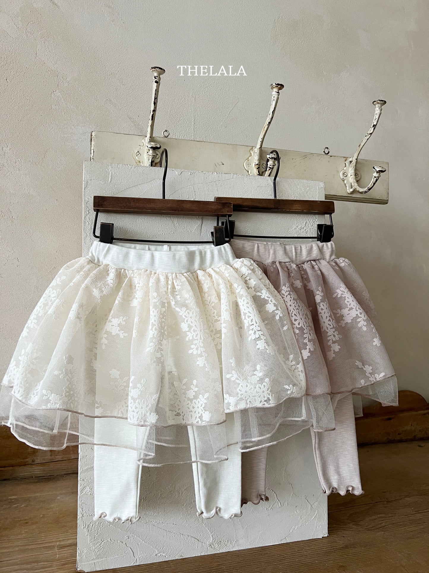 韓國童裝 25秋 | LA25344 Kids Skirt Leggings (Baby and Kids)