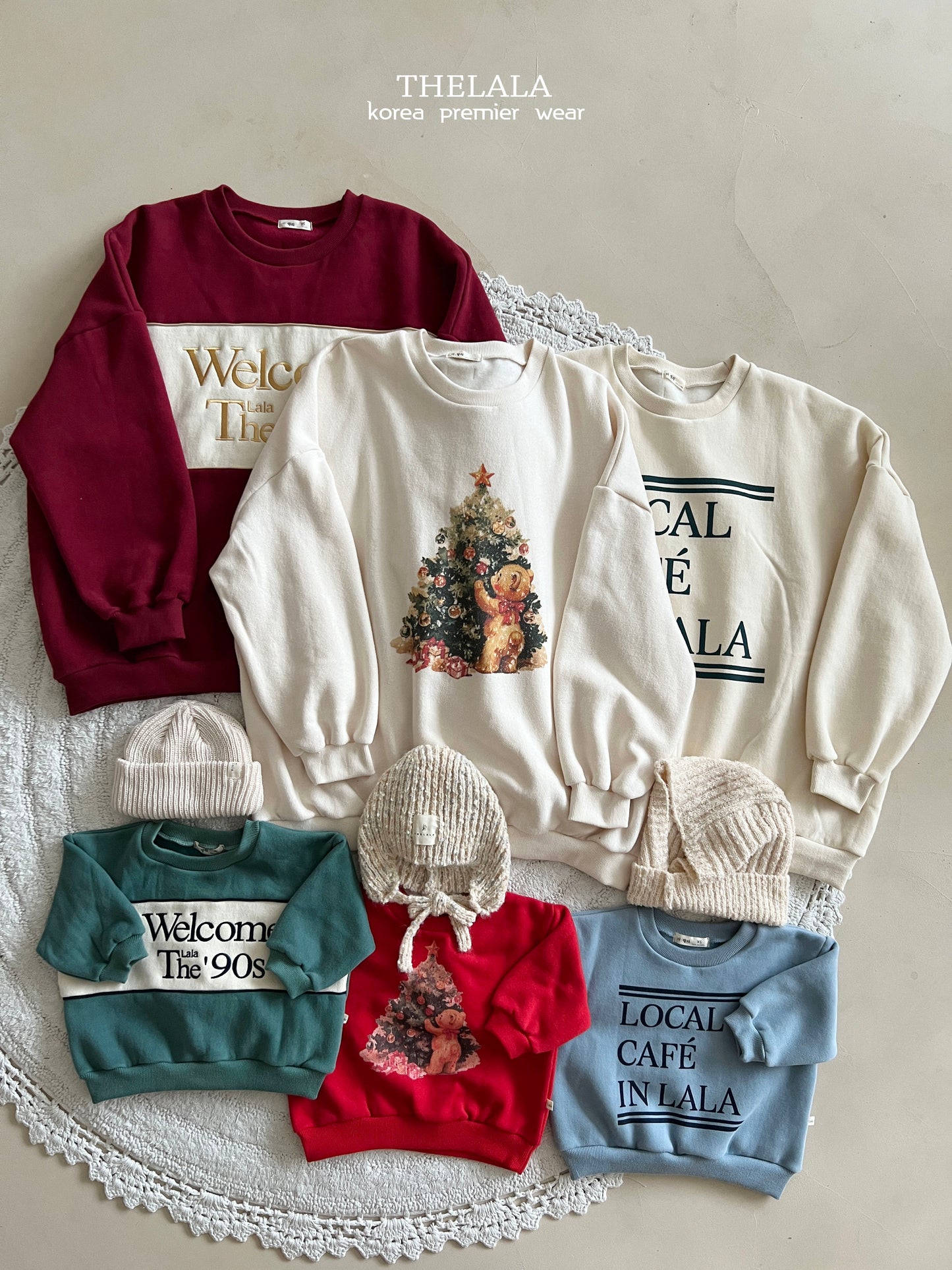 韓國童裝 25秋冬 | LA25432 Welcome MTM (MOM)