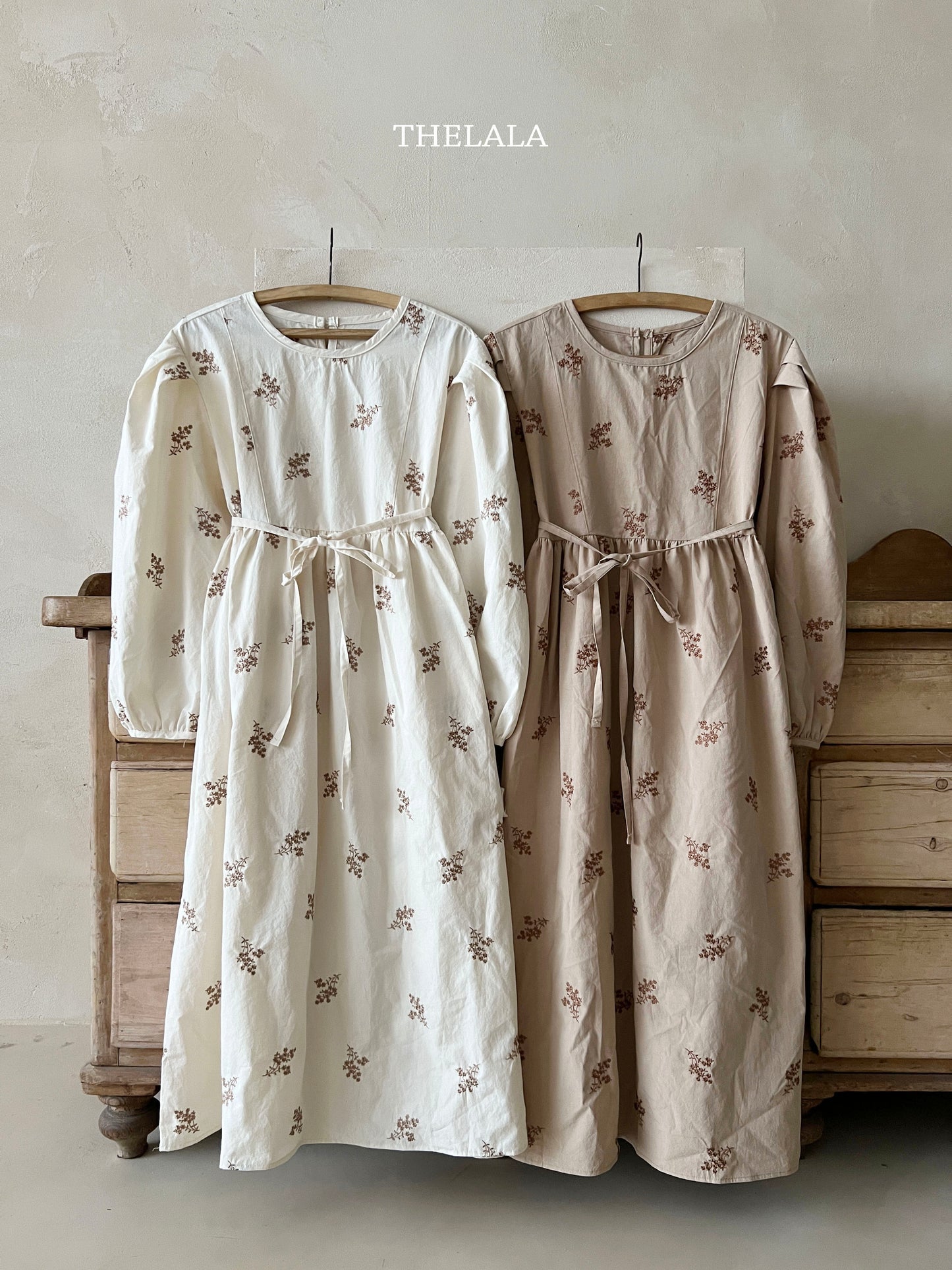 韓國童裝 25秋 | LA25313 Mom Dress