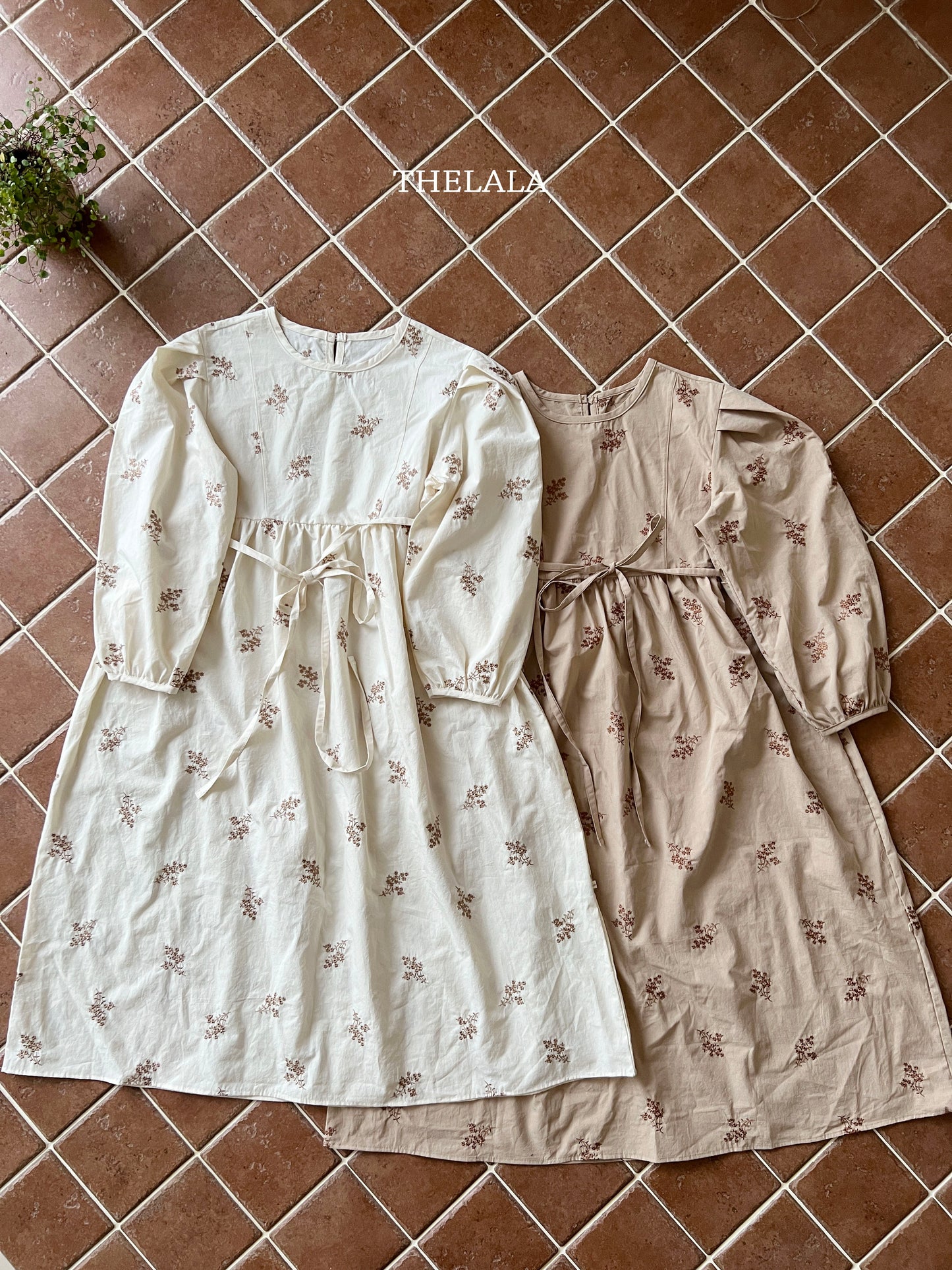 韓國童裝 25秋 | LA25313 Mom Dress