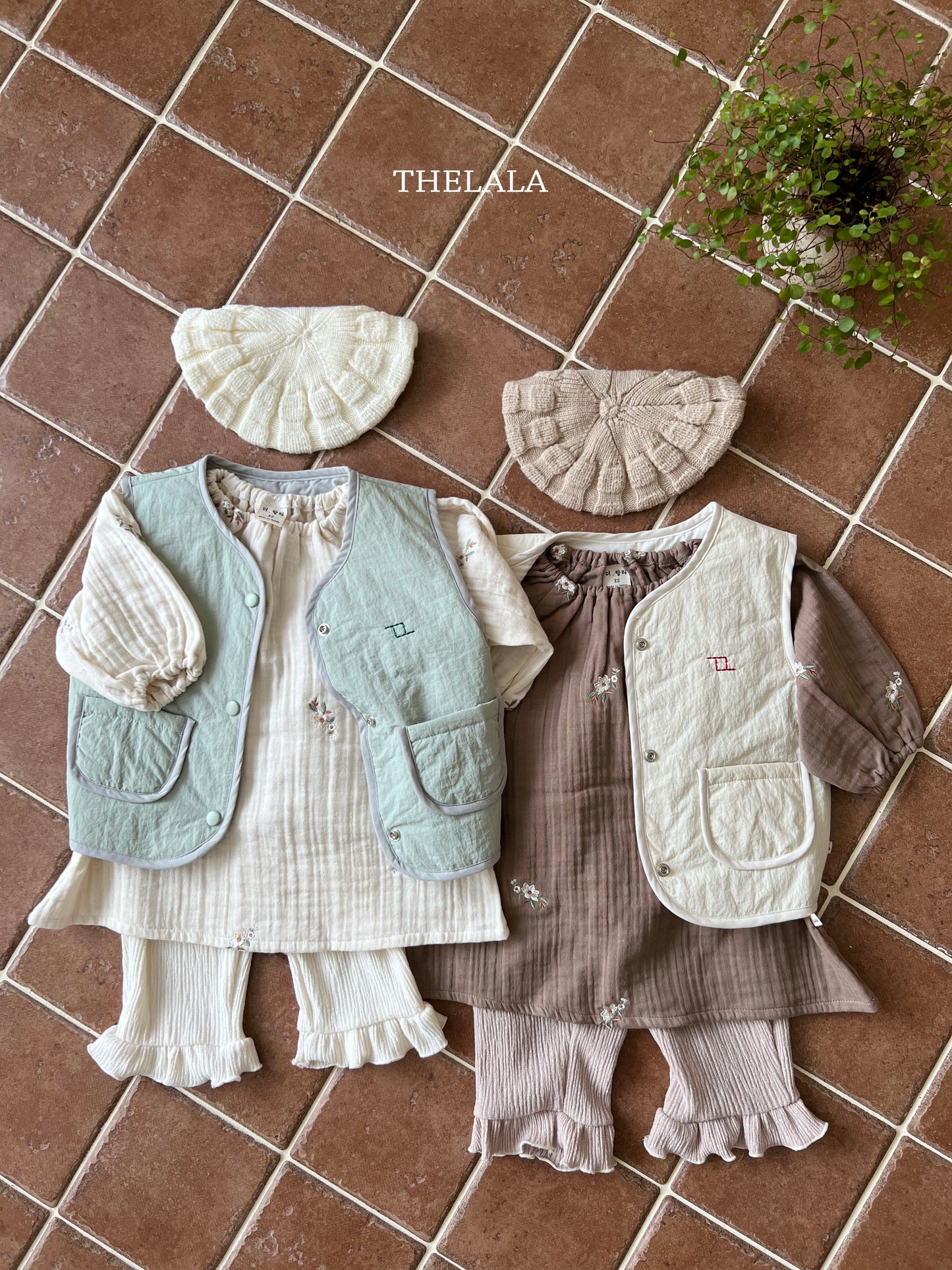韓國童裝 25秋 | LA25354 Knit Beret (Baby and Kids)