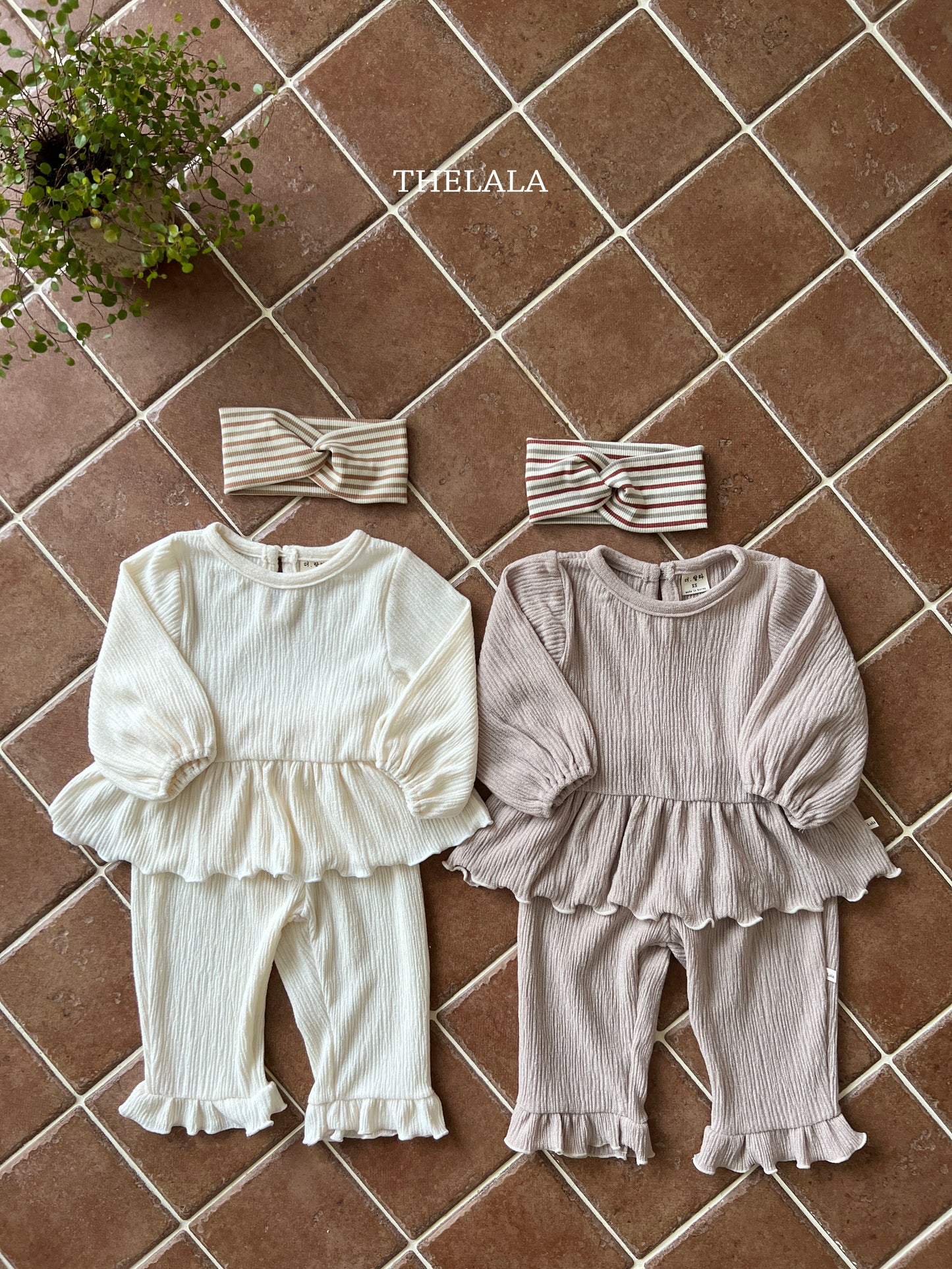 韓國童裝 25秋 | LA25346 Pants (Baby and Kids)