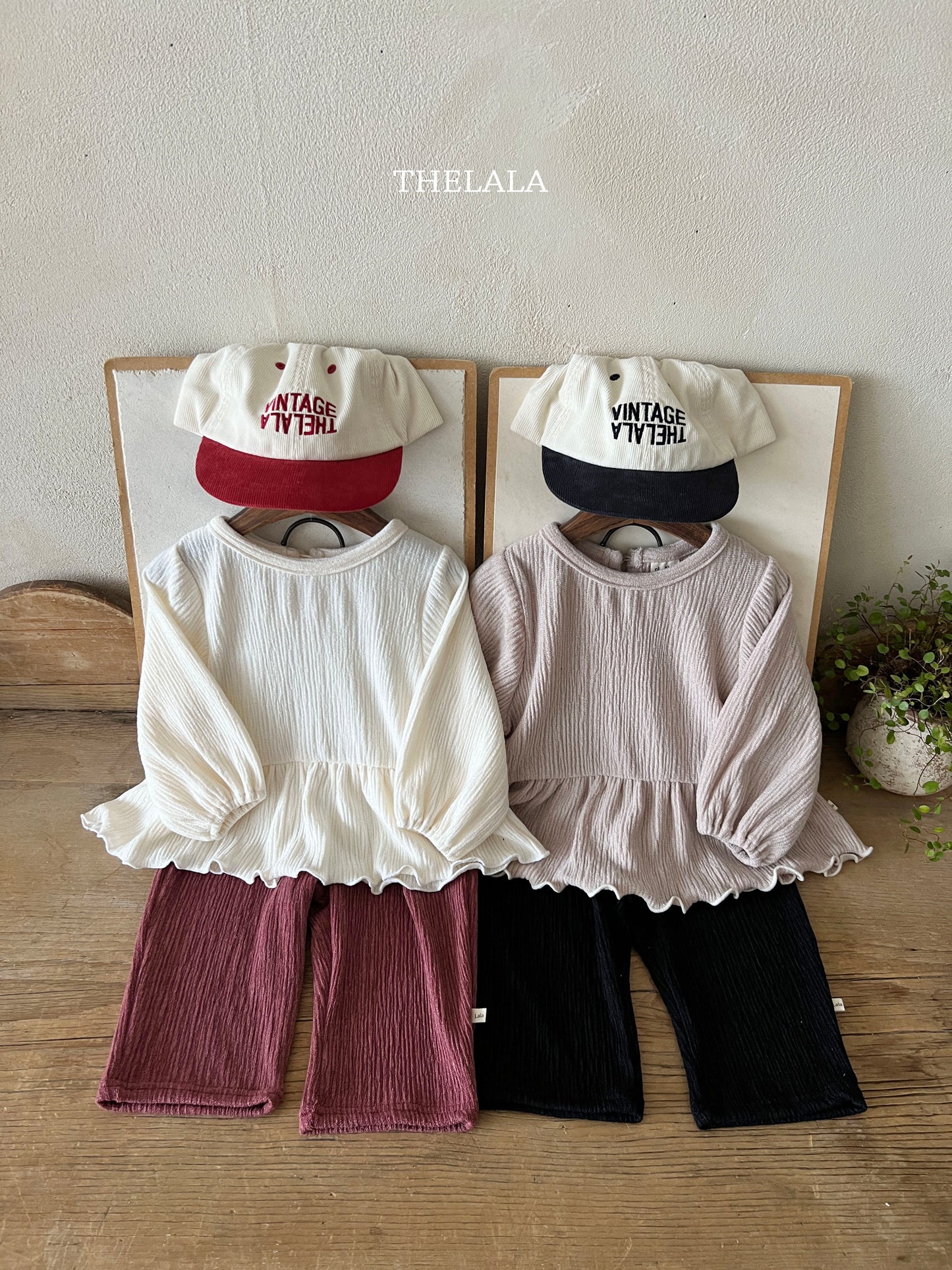 韓國童裝 25秋 | LA25345 Tee (Baby and Kids)