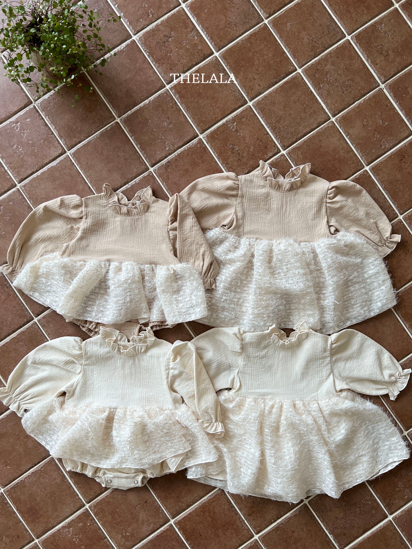 韓國童裝 25秋 | LA25320 Kids OPS (Baby and Kids)