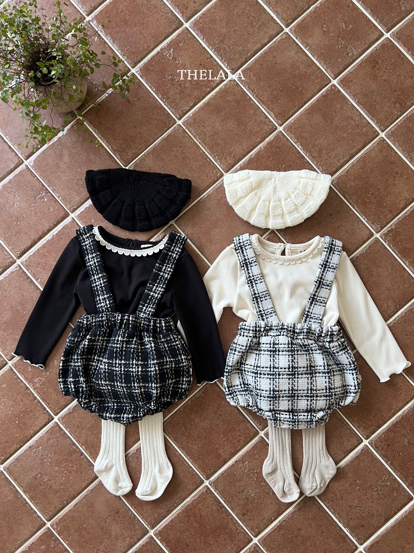 韓國童裝 25秋 | LA25354 Knit Beret (Baby and Kids)