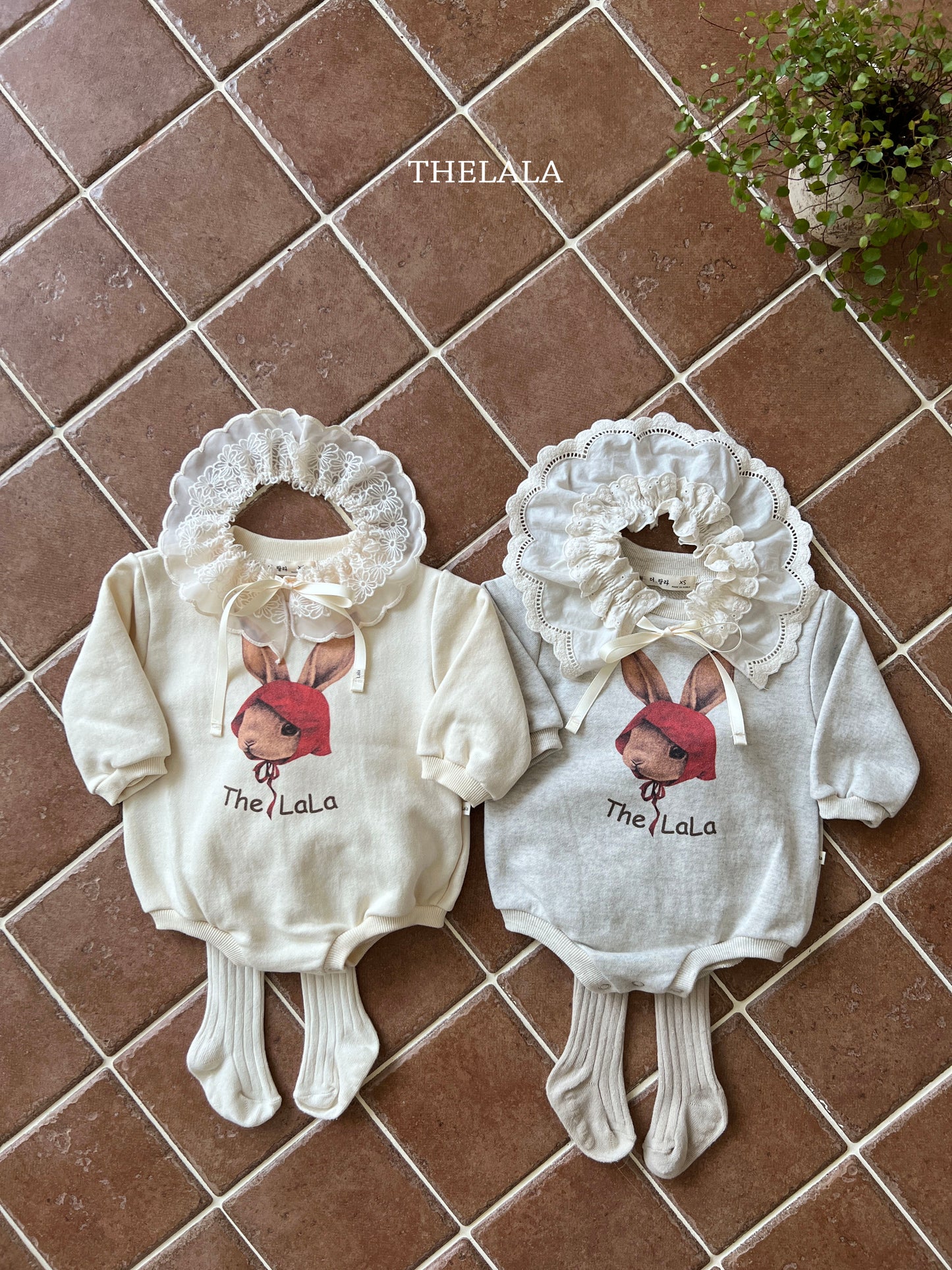 韓國童裝 25秋 | LA25356 Lace Collar (Baby and Kids)