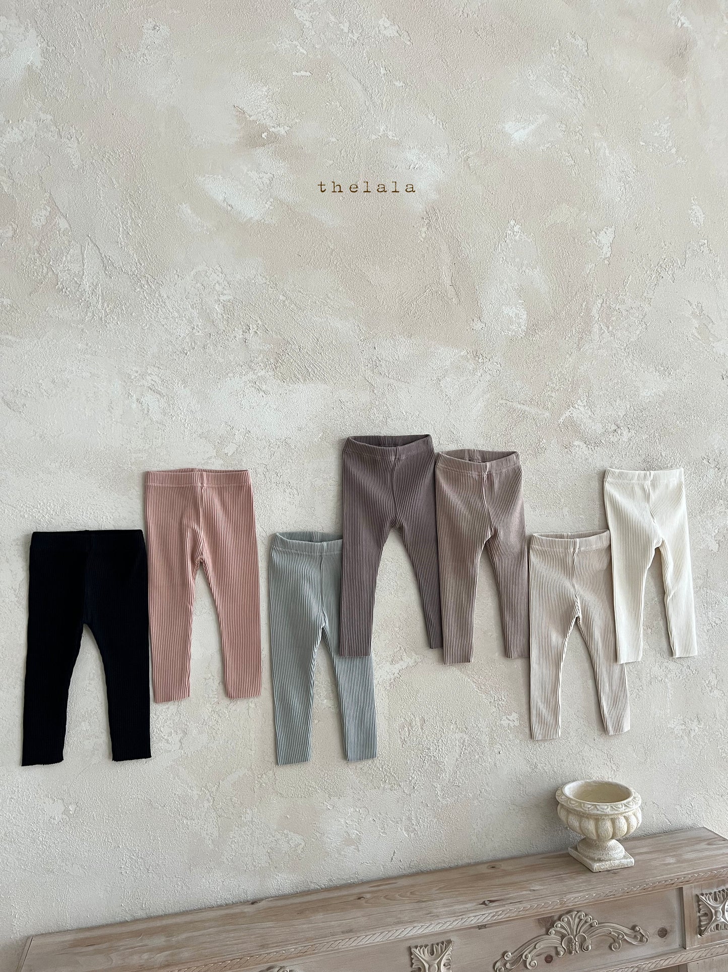 韓國童裝 25秋 | LA25352 LALA Leggings (Baby and Kids)