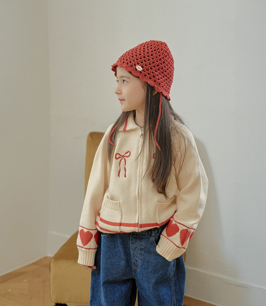 韓國童裝 25秋 | MN25308 Knit Outer (Made in China)
