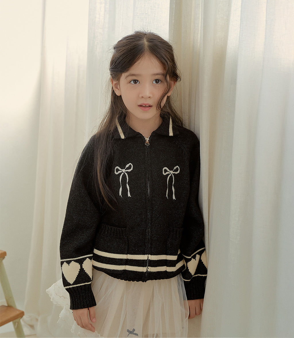 韓國童裝 25秋 | MN25308 Knit Outer (Made in China)
