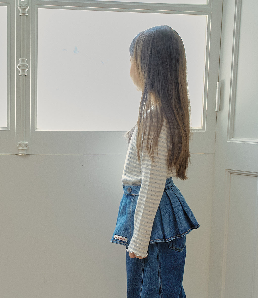 韓國童裝 25秋 | MN25317 Denim Apron