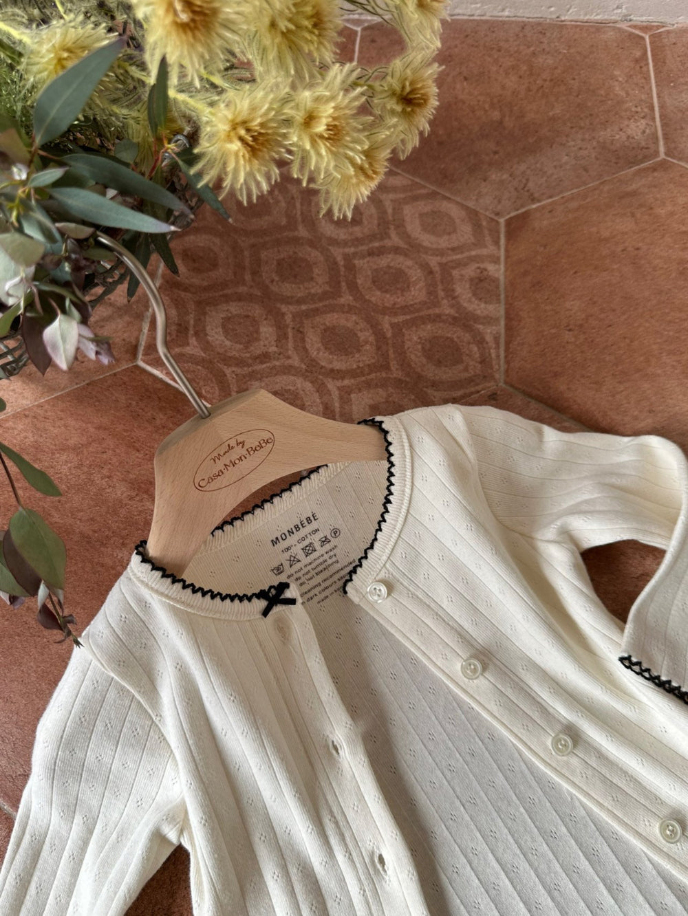 韓國童裝 25春| MB25106 MOMO KIDS CARDIGAN 親子裝