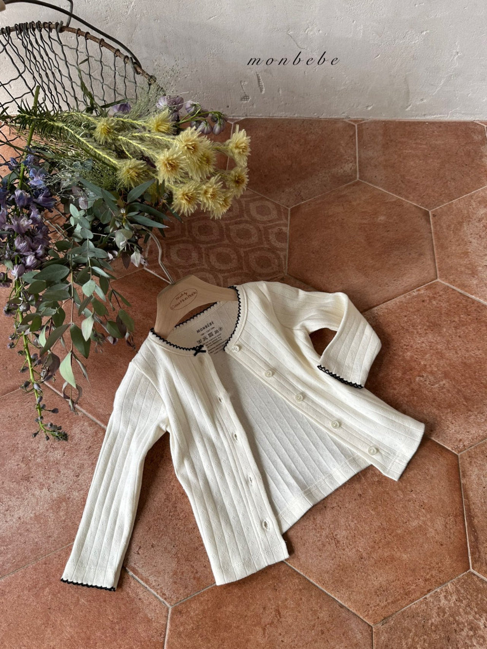 韓國童裝 25春| MB25106 MOMO KIDS CARDIGAN 親子裝