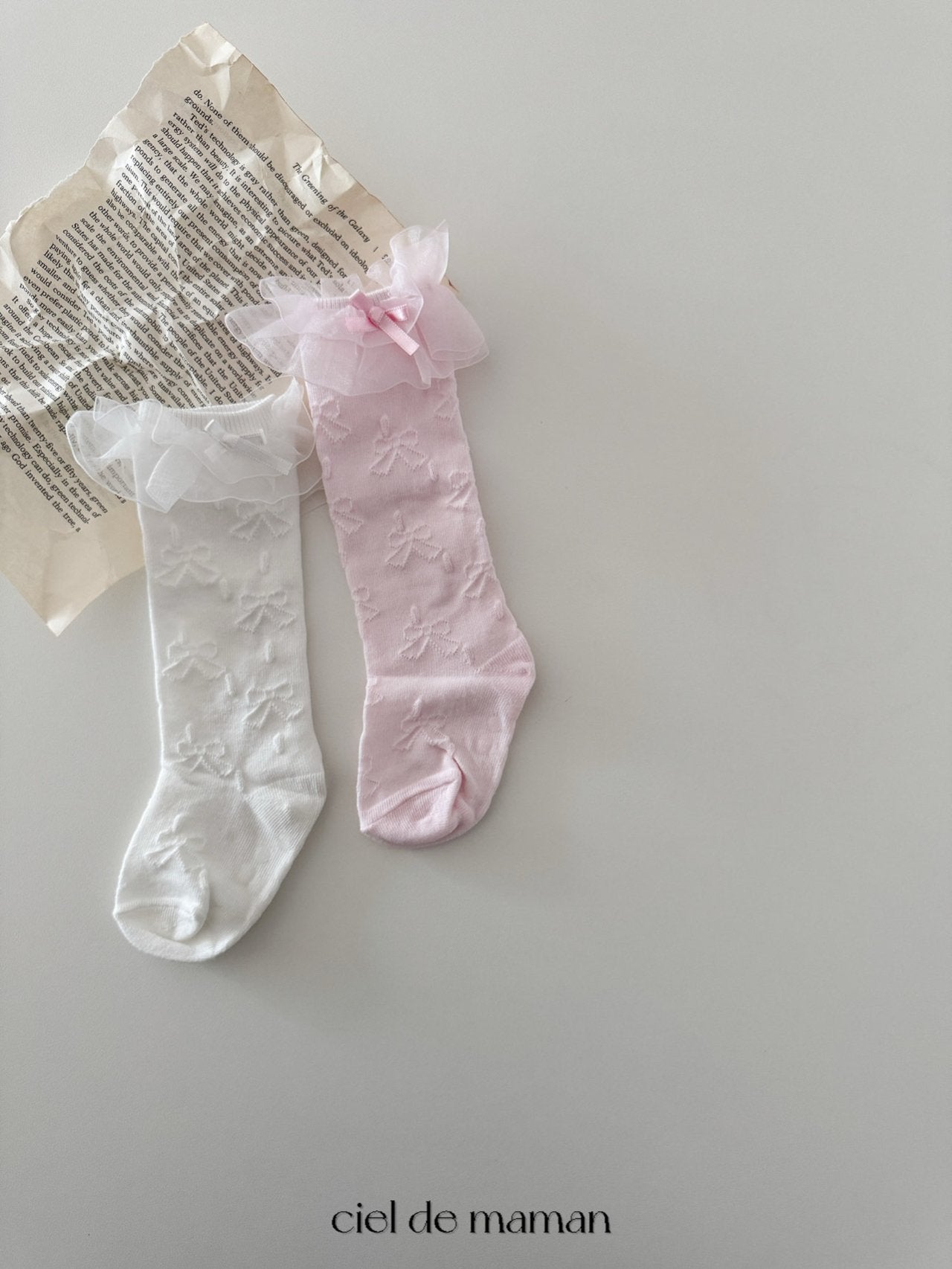 現貨▷ 韓國童裝 25春 | CM25116 LACE SOCKS