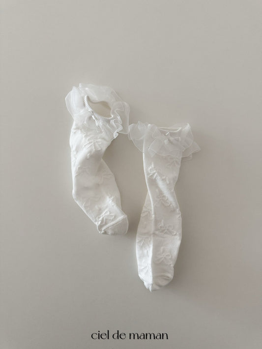 現貨▷ 韓國童裝 25春 | CM25116 LACE SOCKS