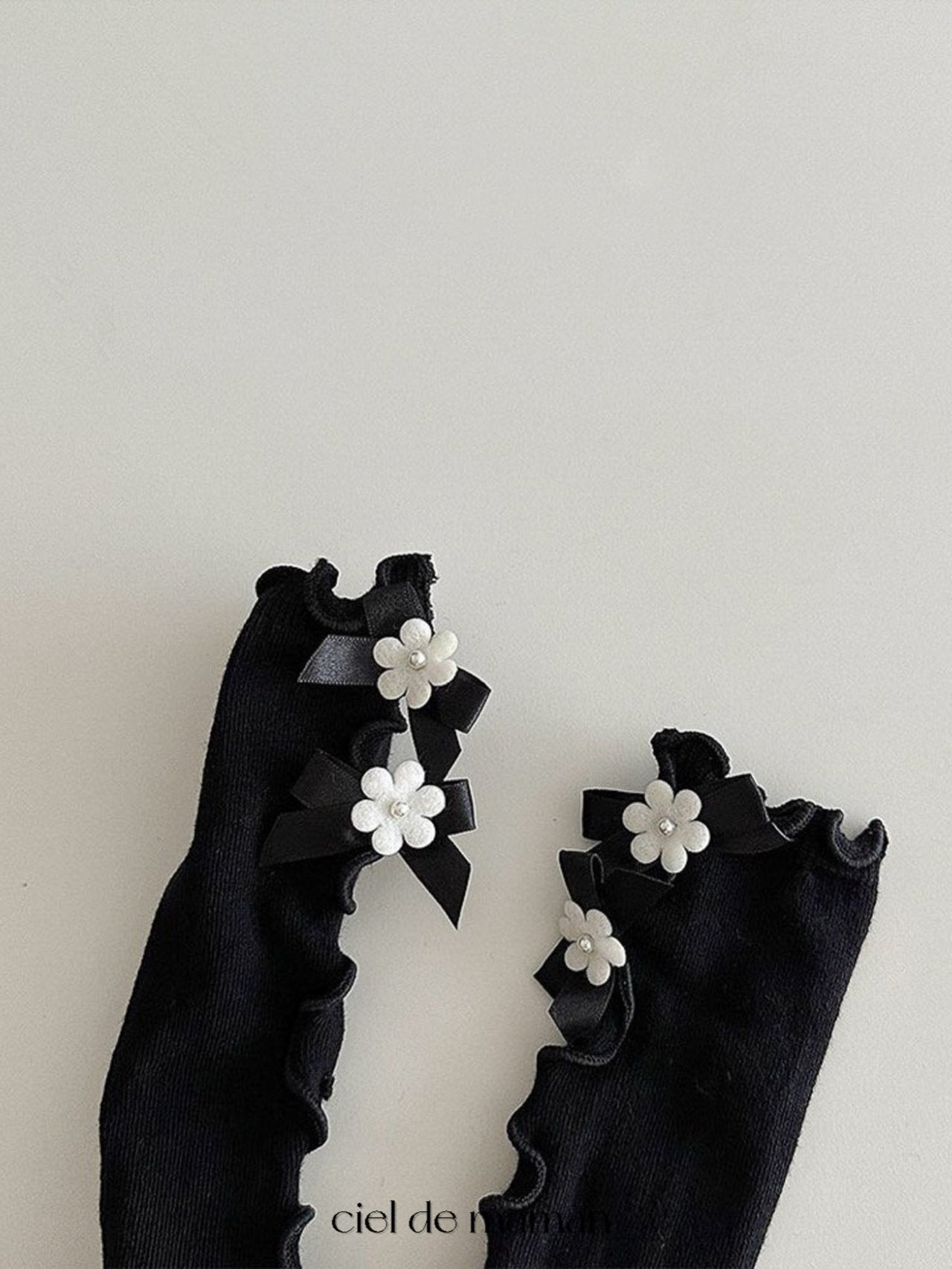 現貨▷ 韓國童裝 25春 | CM25117 FLOWER SOCKS