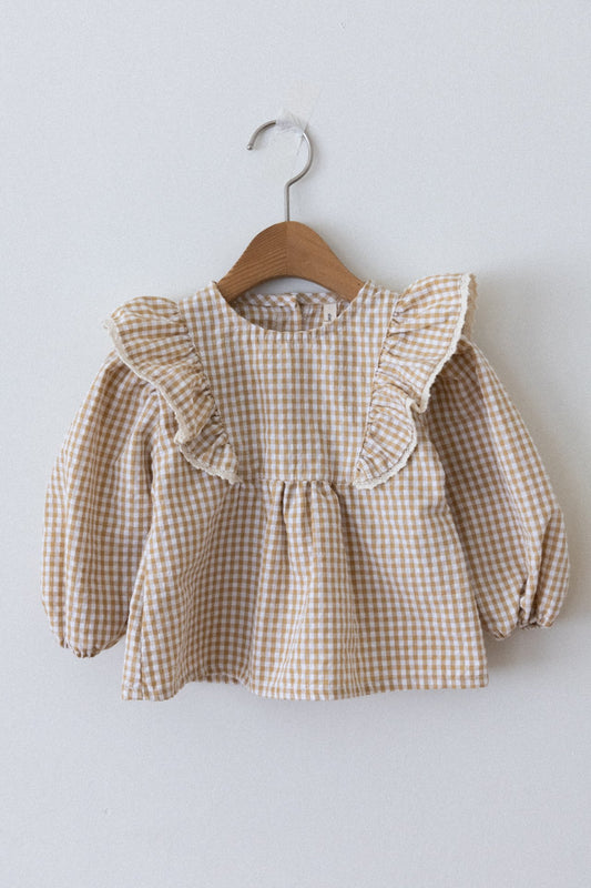 現貨▷ 韓國童裝 25春| AL25114 blouse