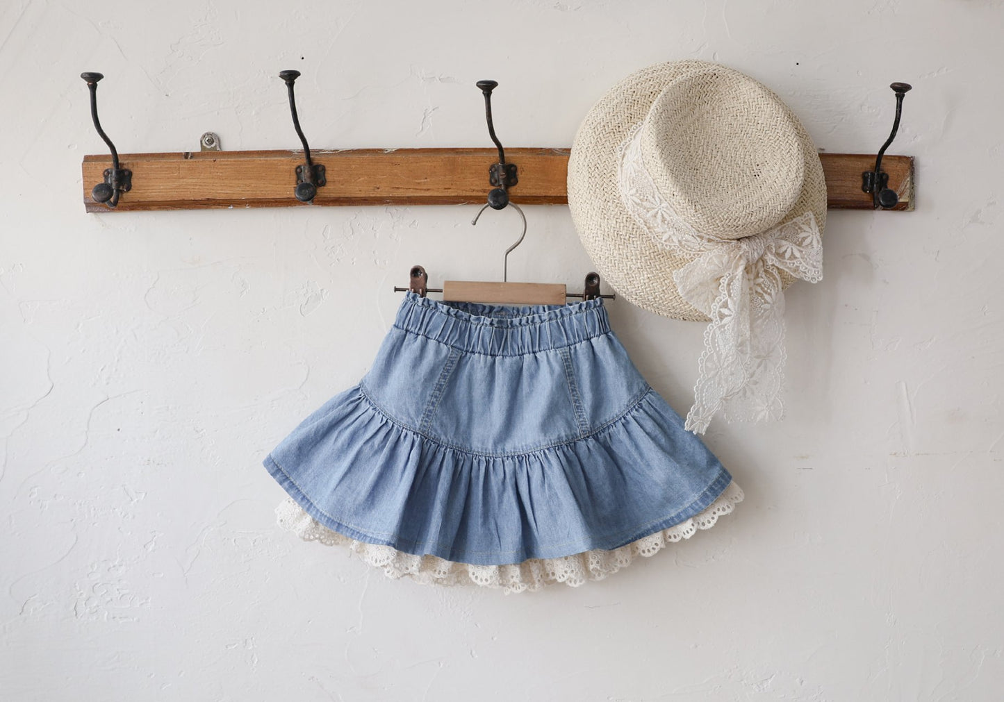 現貨▷ 韓國童裝 25夏 | FU25215 Skirt Pants (90/100)
