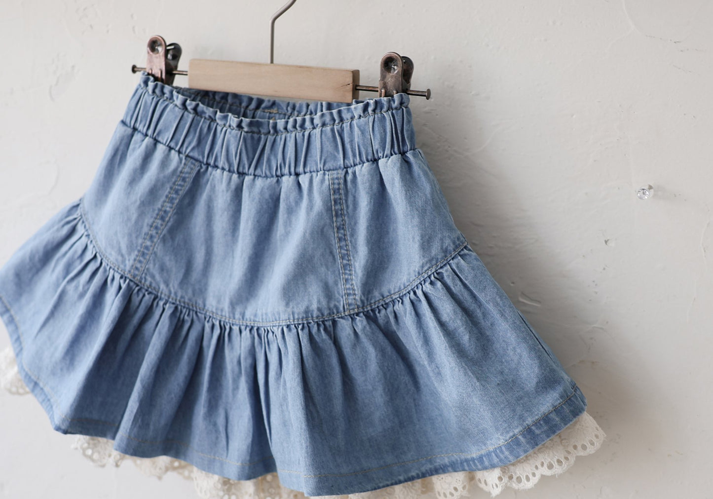 現貨▷ 韓國童裝 25夏 | FU25215 Skirt Pants (90/100)