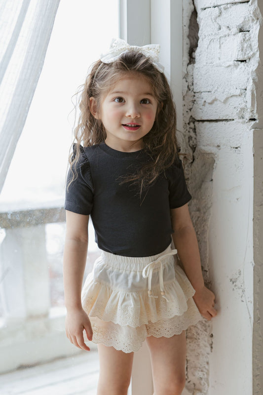 現貨▷ 韓國童裝 25夏 | FU25216 Skirt Pants (100)