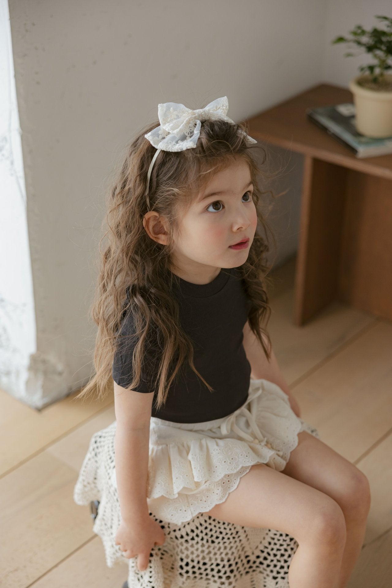 現貨▷ 韓國童裝 25夏 | FU25216 Skirt Pants (100)