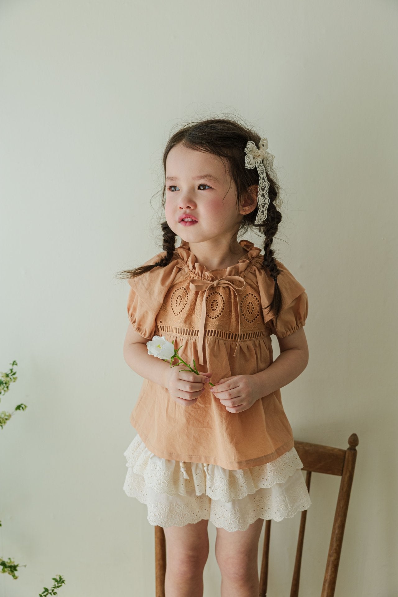 現貨▷ 韓國童裝 25夏 | FU25216 Skirt Pants (100)