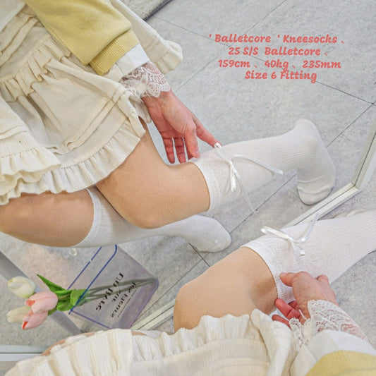 現貨▷ 韓國童裝 童襪 絲帶蝴蝶結襪子 Point Ribbon Socks