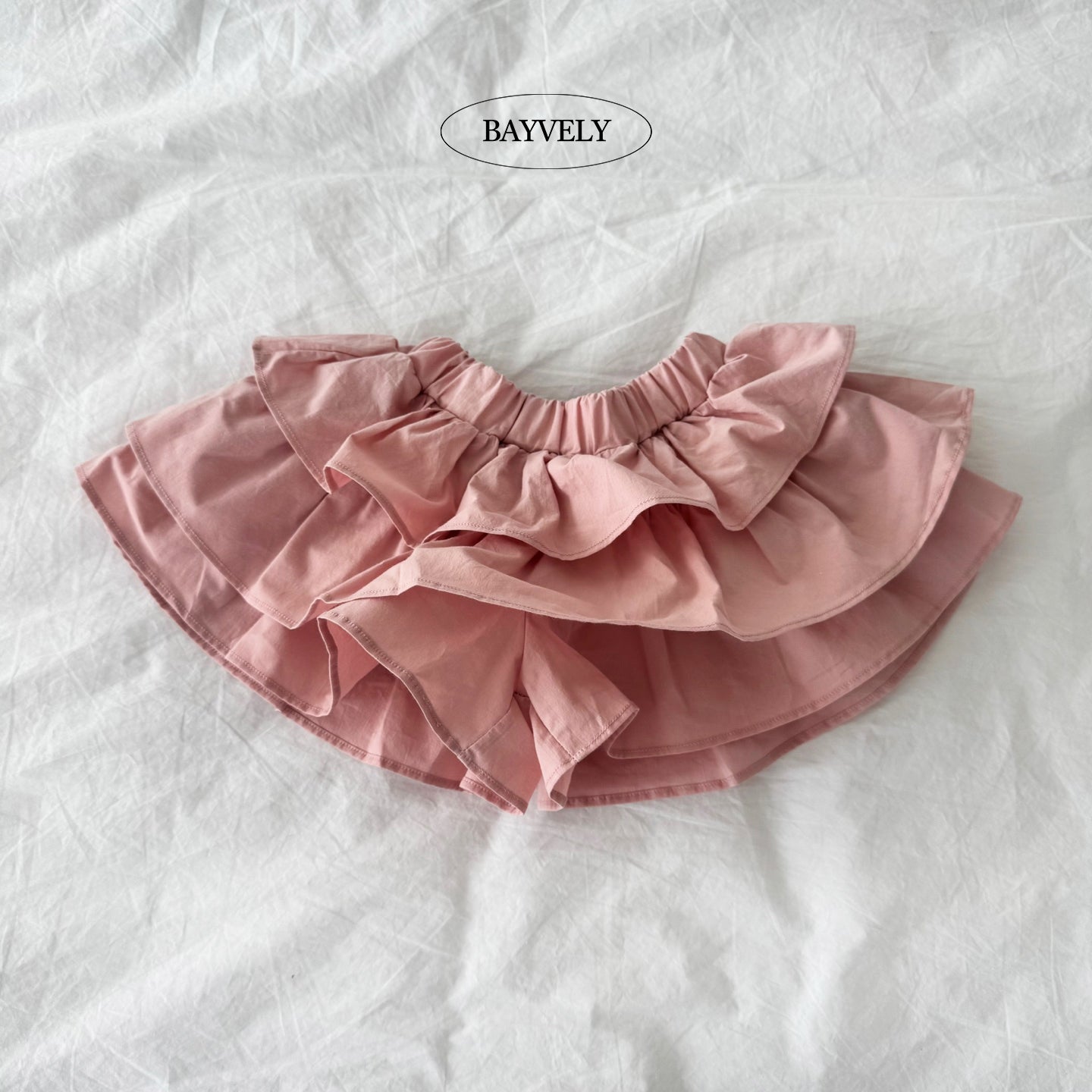 韓國童裝 25夏 | BV25226 Kids Cancan Skirt Pants