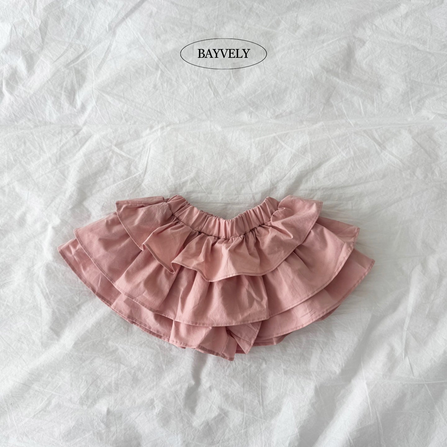 韓國童裝 25夏 | BV25226 Kids Cancan Skirt Pants