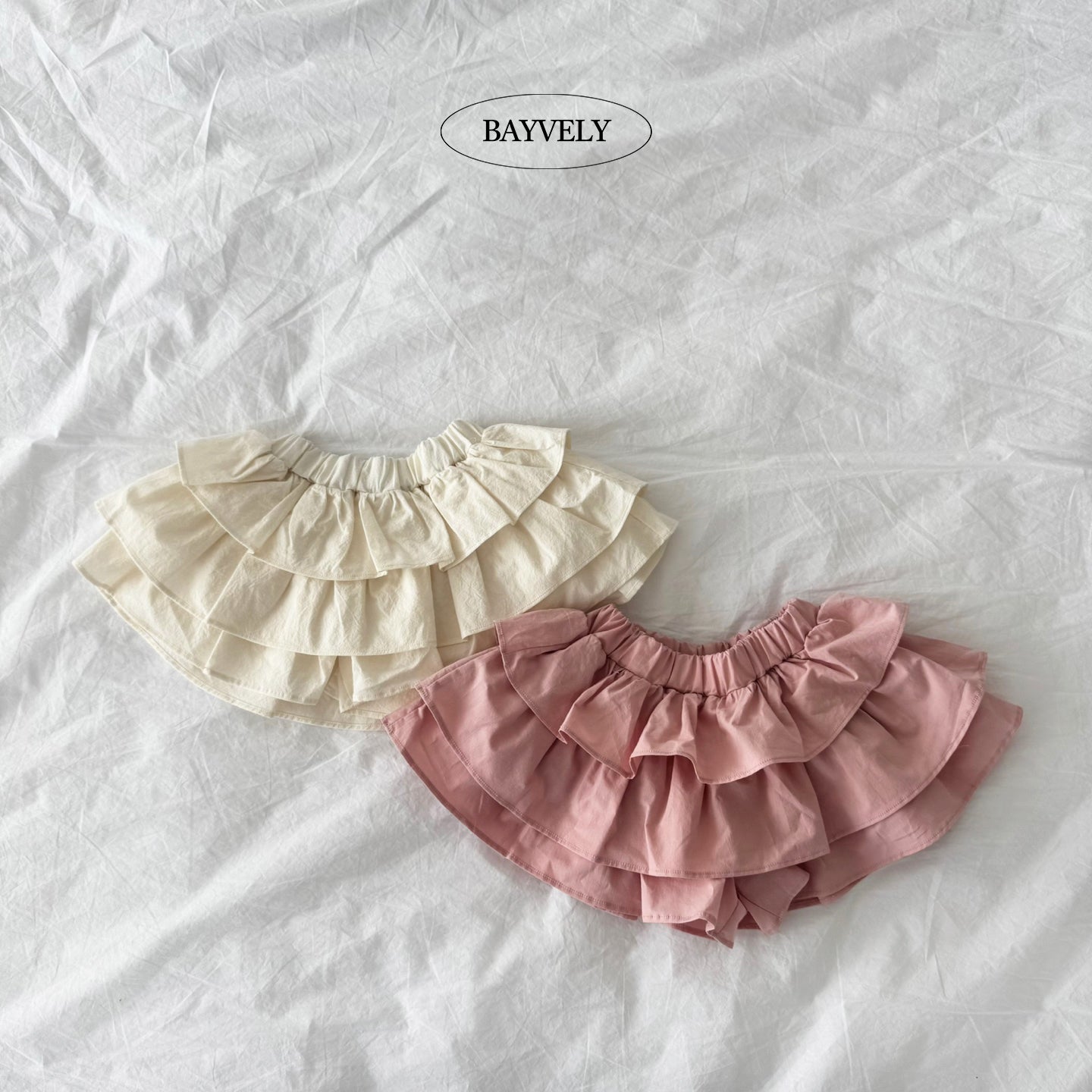 韓國童裝 25夏 | BV25226 Kids Cancan Skirt Pants