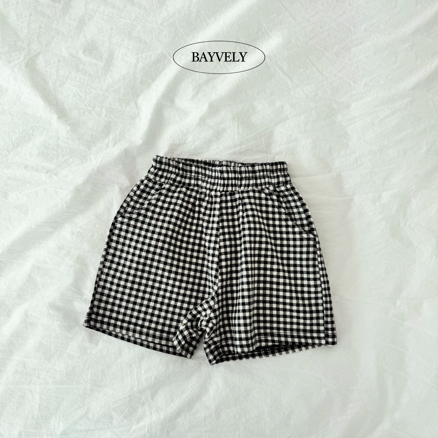 韓國童裝 25夏 | BV25224 Checkered Pants (Kids)