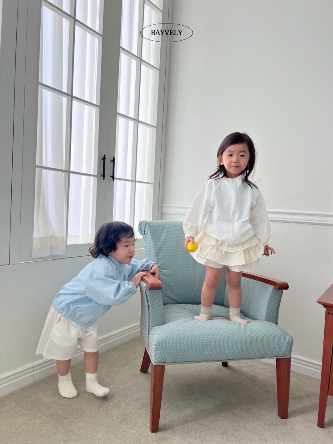韓國童裝 25夏 | BV25226 Kids Cancan Skirt Pants