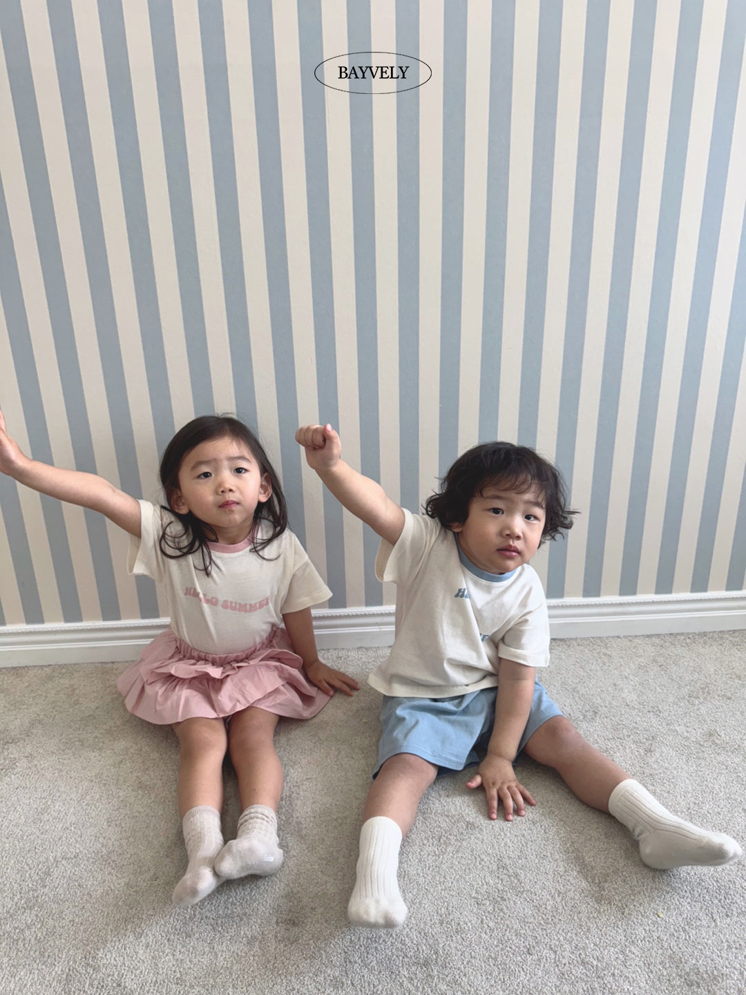 韓國童裝 25夏 | BV25226 Kids Cancan Skirt Pants