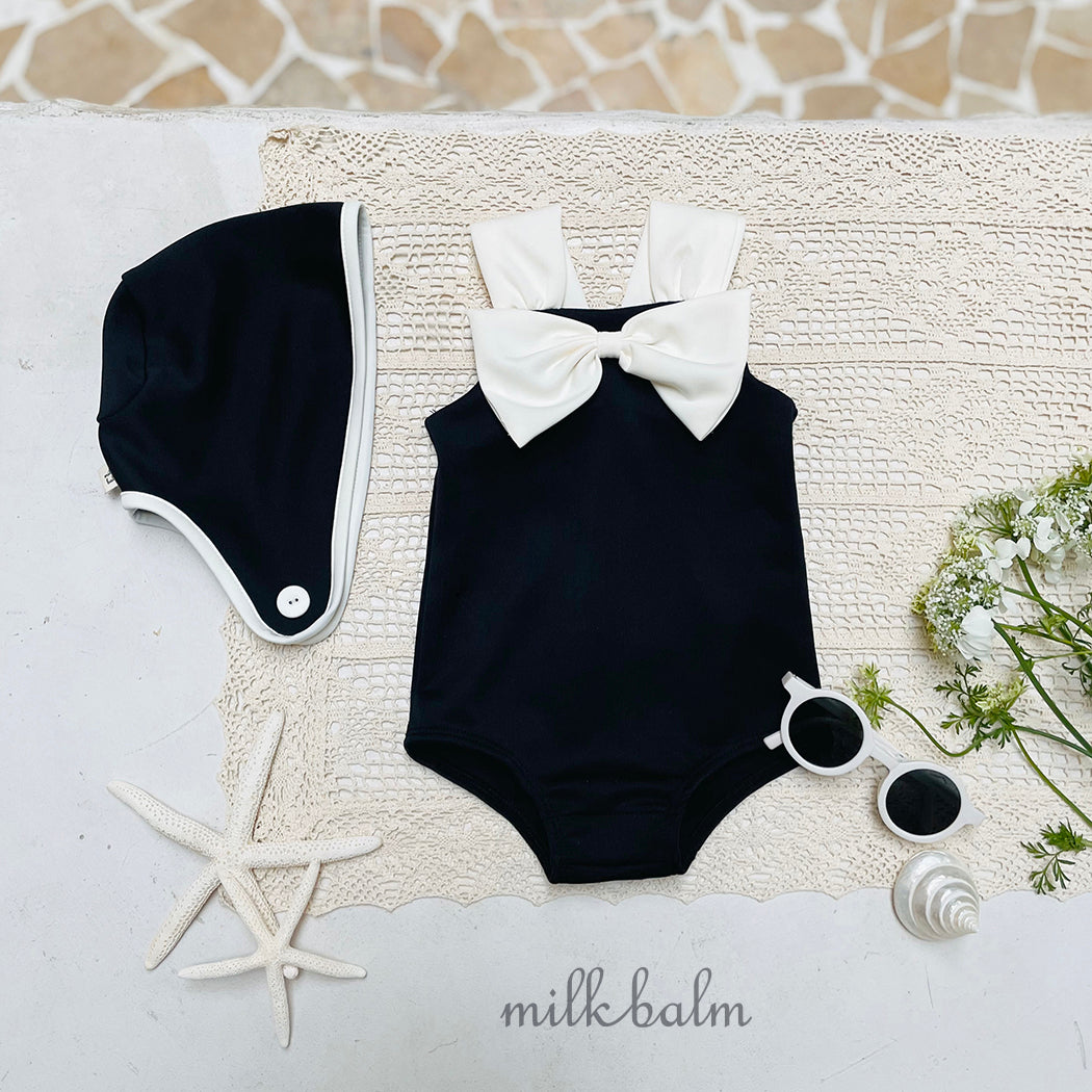 韓國童裝 25夏 | MK25204 RIBBON SWIMSUIT (BABY & KIDS)