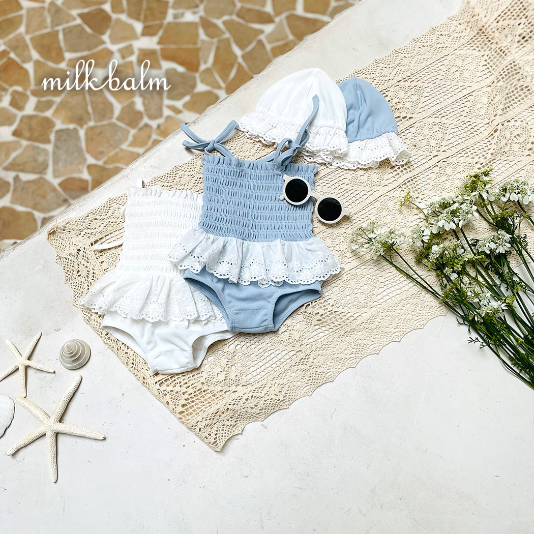 韓國童裝 25夏 | MK25203 LACE SWIMSUIT (BABY & KIDS)