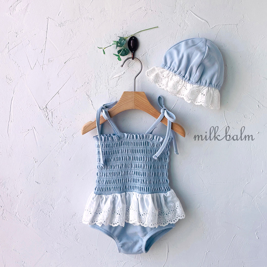 韓國童裝 25夏 | MK25203 LACE SWIMSUIT (BABY & KIDS)